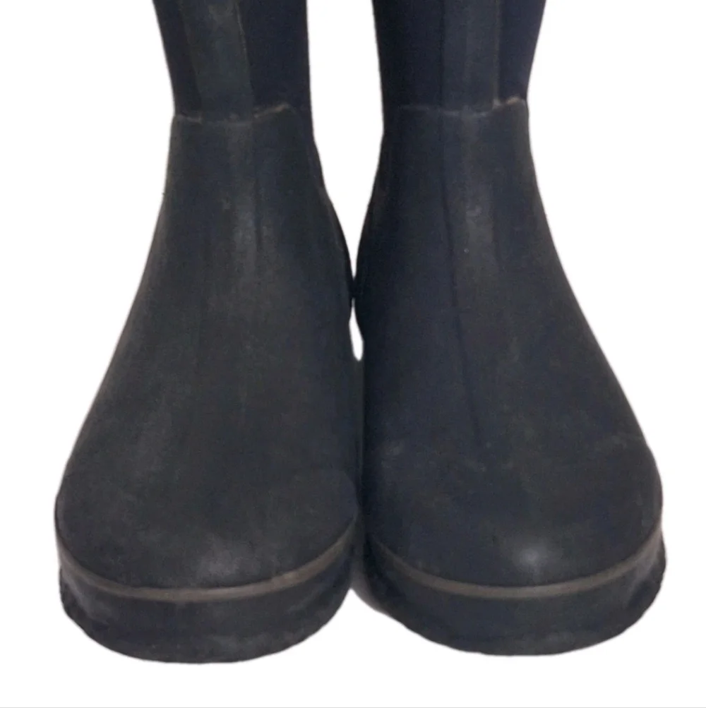 Bogs Classic High HA Black Insulated Waterproof Rubber Rain Boots Youth US 5